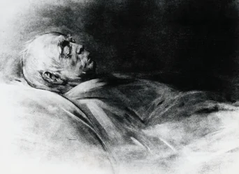 死の床に就くオットー・フォン・ビスマルク（1815～1898年
