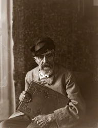 イタリアの画家ドメニコモレッリ（1826-1901）の肖像