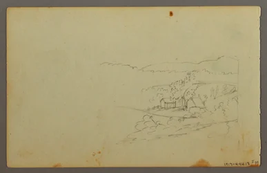 デッサン、雲の習作、おそらく1844年