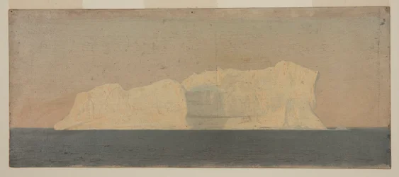 デッサン、流氷、ラブラドル、1859年6月または7月