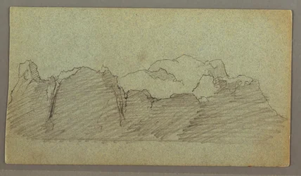 デッサン、流氷、おそらく1874年6月