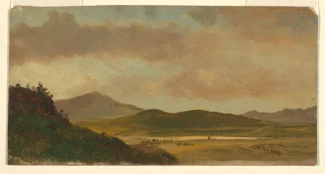 素描、風景、1865年