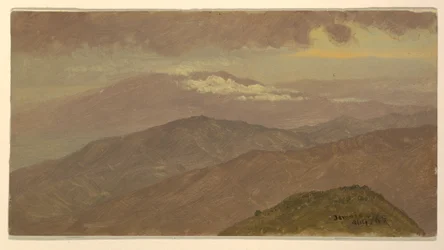 素描、風景、1865年8月