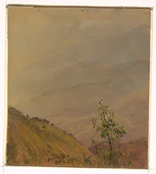 素描、風景、1865年7月