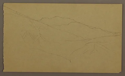 素描、風景、1865年5月-8月