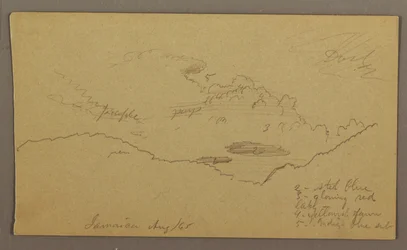 素描、風景、1865年5月-8月