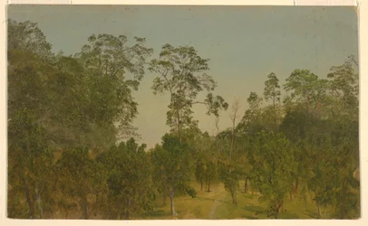 素描、風景、1865年7月