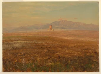 デッサン、メキシコの風景、1869年4月