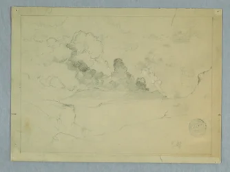 図面、サンガイ火山噴火、エクアドル、1857-62年