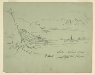 オーストリアの風景、1868年8月5日