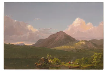 マウントデザート島のニューポート山、1851-53年