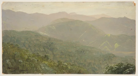 山の風景、ジャマイカ