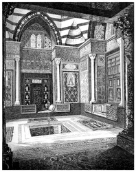 アラブホール、c1880-1882