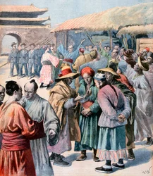 韓国、ソウルでの騒乱、1894