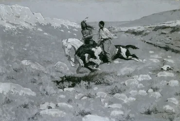 最速の馬の儀式、1900年頃