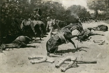 1899年、サンティアゴで馬が自国のためにどのように死んだか