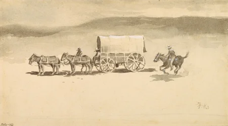 無題（紙にドローイングを描く）