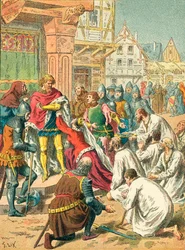 カレーのバーガー