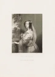 フローラ・マクドナルド、1850年頃（プリント）
