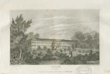 スタッフォード-アサイラム：彫刻、ND [c 1830]