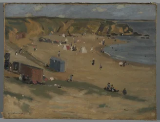 ル・プルドゥの風景、1901年頃