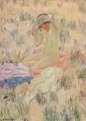 砂丘で、1913年、c1932年