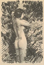 ヌード[レクト]、1918年。