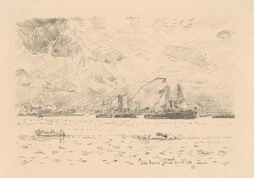 艦隊の帰還、1918 年。