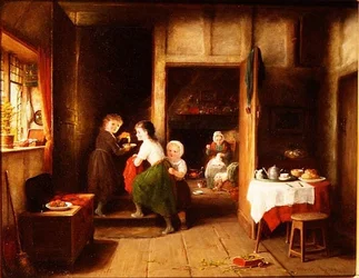 Up to Bed They Creep