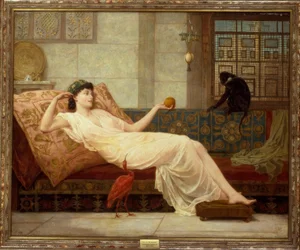 フレデリック・グドール、『Dolce far niente』、絵画、1889年