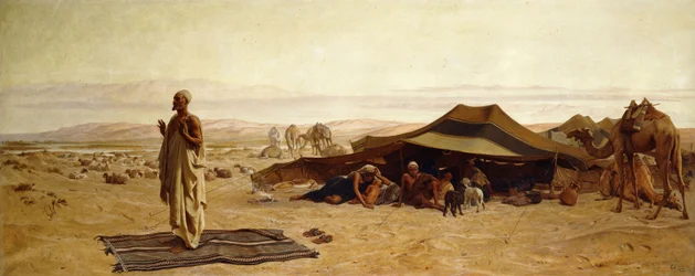 祈りの家の頭、1872年