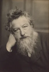 ウィリアム・モリスの肖像 1834-1896.