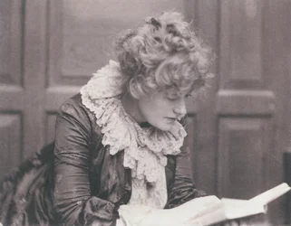 エレンテリー（1847-1928）の肖像写真、フレデリックホリエ（1837-1933）（セピア写真）