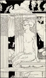 ゴールドティベリウスの牧神、1910年頃