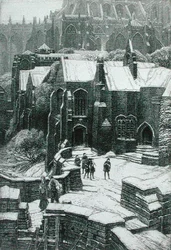 The Almonry, Chipping Campden 1925 (エッチング)