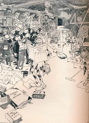 賢い漫画家の財産室、c1890