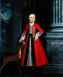 トーマス・ロッジ（b.c.1735）1745年（油彩・リネン