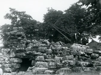 1924年6月、ロンドン動物園でのElandAntelopeパドックの建物