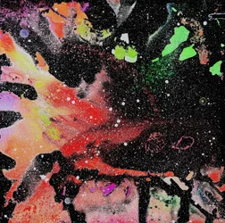 宇宙の色彩の爆発