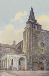 Aire-sur-LAdour、Cathedrale、ファサードNO