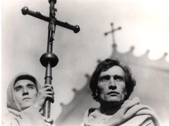 アントナン・アルトー（1896-1948）、カール・テオドア・ドライヤー（1889-1968）監督映画『裁かるるジャンヌ』、1928年
