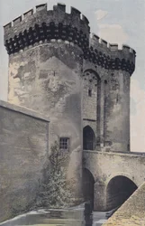 シャルトル、Porte Guillaume、街の外の眺め