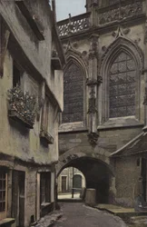 クリフ、トリニティ教会、聖歌隊の下の通路