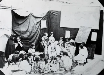 アルジェリアの女子学校、1860