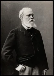 フランスの画家、アレクサンドルカバネル（1823-1889）の肖像。