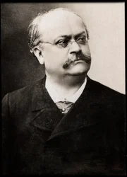 フランスの音楽作曲家、シャルルルコック（1832-1918）の肖像。