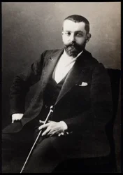 フランスの画家、アンリジェルベックス（1852-1929）の肖像。