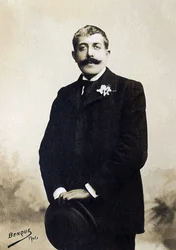 フランスの作家、ジャン・ロラン（1855-1906）の肖像。