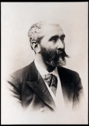 フランスの詩人ホセマリアデエレディア（1842-1905）の肖像。