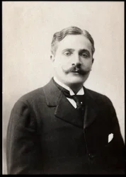 フランスの作家、ピエールデクールセル（1856-1926）の肖像。